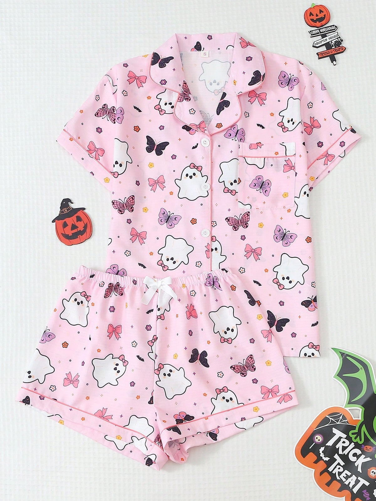Spooky Butterfly Pajama Set