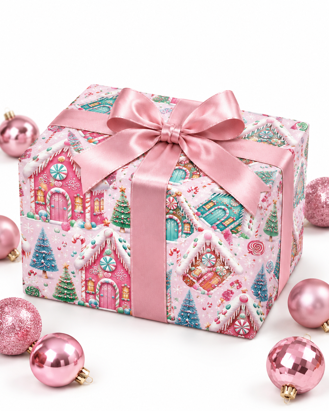 Cozy Christmas Bows Silk Set