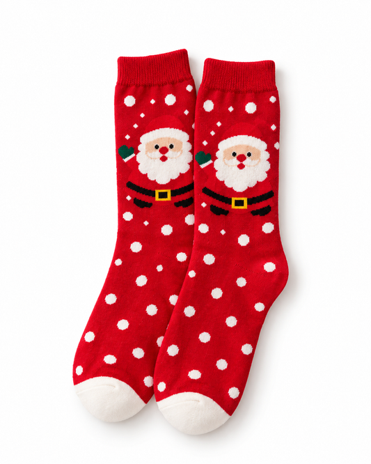 Santa’s Sweetheart Christmas Socks