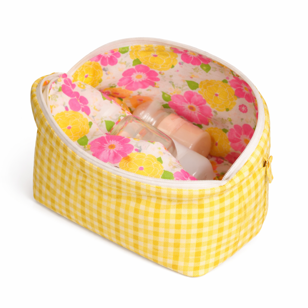 Butter Bloom Carry-All Pouch