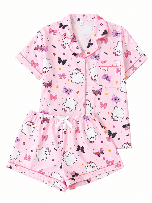 Spooky Butterfly Pajama Set